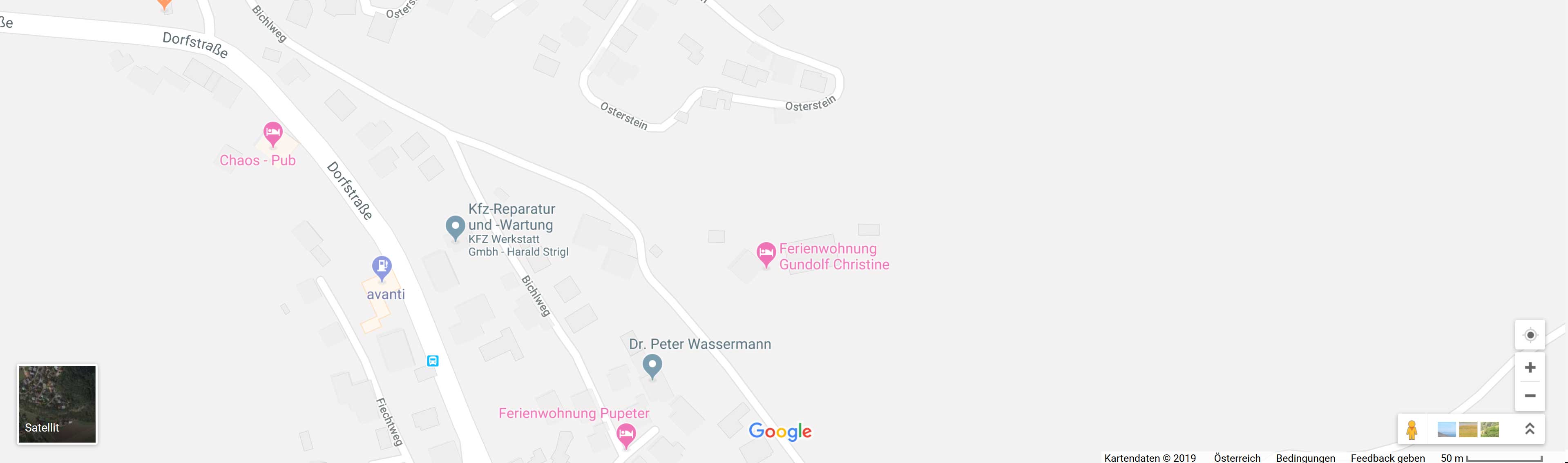 anfahrt ferienwohung arzl pitztal