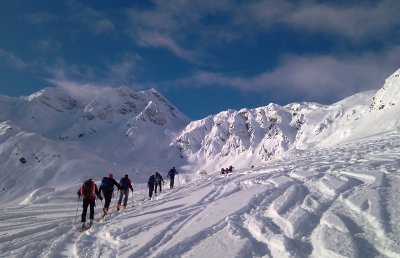 Tourengehen und Winterwandern im Pitztal. (c) TVB Pitztal